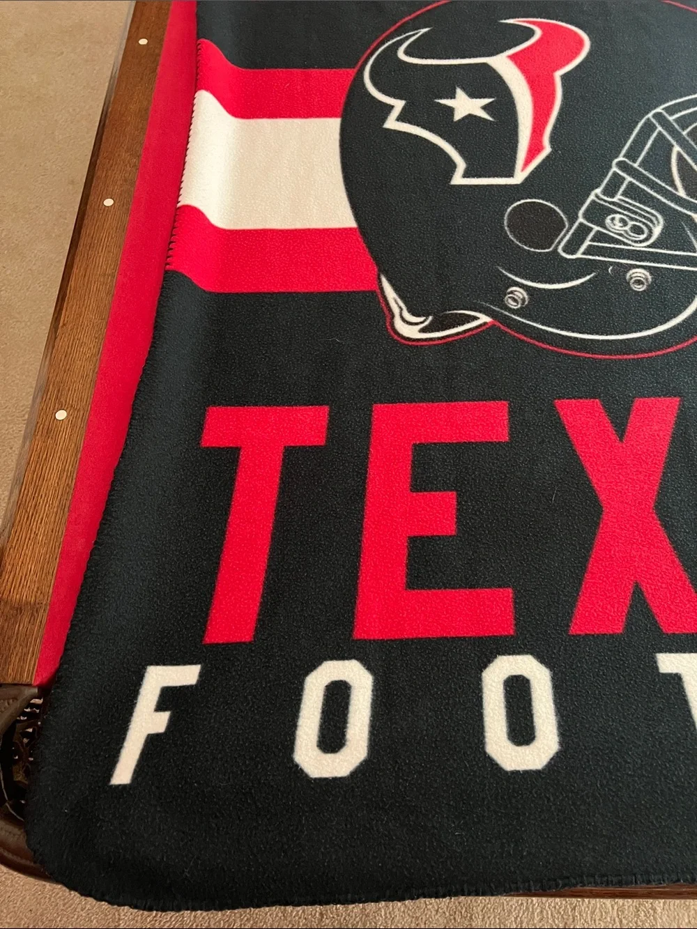 Houston Texans Blanket NFL Gifting Football Sports Fleece
